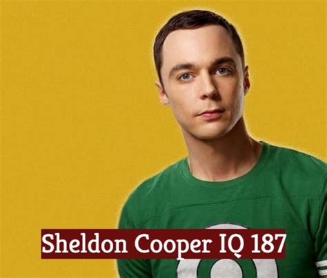 iq sheldon cooper